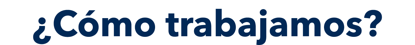 Cómo trabajamos 